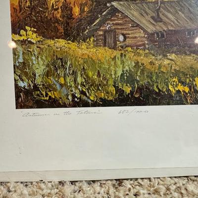 2 SIGNED AND NUMBERED PRINTS