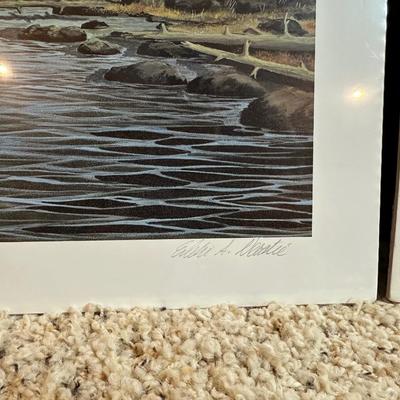 2 SIGNED AND NUMBERED PRINTS