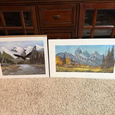 2 SIGNED AND NUMBERED PRINTS