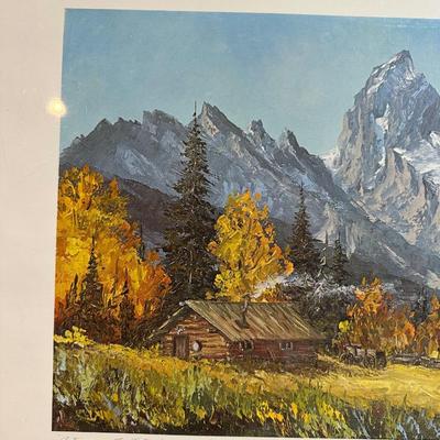 2 SIGNED AND NUMBERED PRINTS