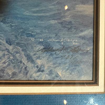 SIGNED AND NUMBERED PRINT AND PHOTOGRAPH
