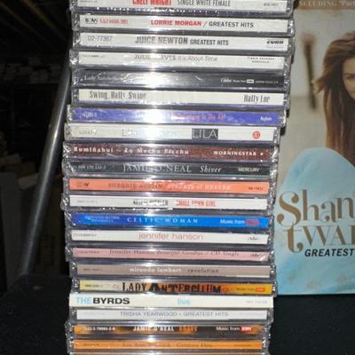 NEW/FACTORY SEALED MUSIC ON CD'S