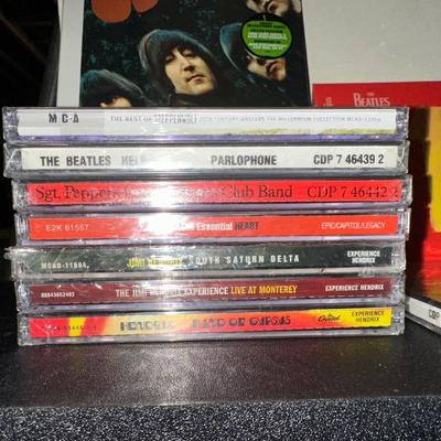 NEW/FACTORY SEALED JIMI HENDRIX AND THE BEATLES ON CD