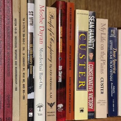 MOSTLY BOOKS ON WARS