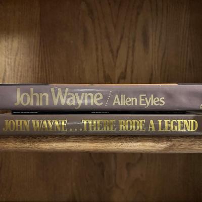 BOOKS ON JOHN WAYNE AND NIKOLA TESLA