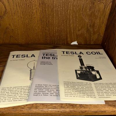BOOKS ON JOHN WAYNE AND NIKOLA TESLA