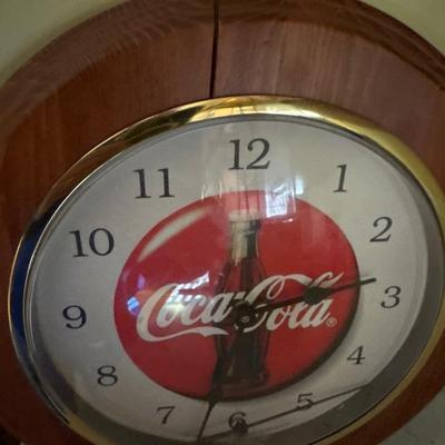 Coca-Cola clock