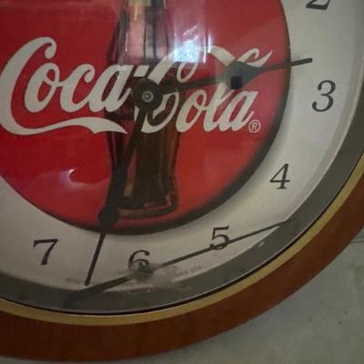 Coca-Cola clock