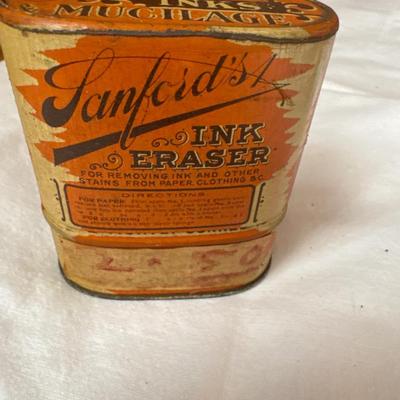 Vintage tins cans and bottles