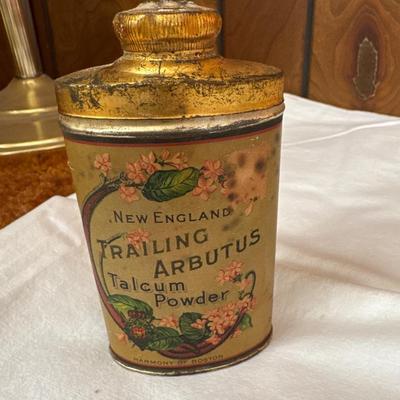 Vintage tins cans and bottles