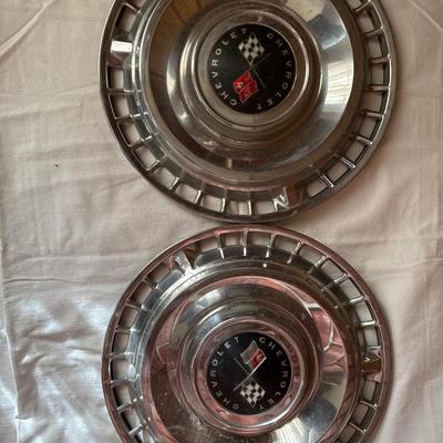 1960s Chevrolet hubcaps