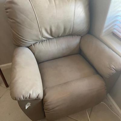 Tan Leather Recliner