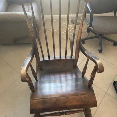 Wooden Rocking Chair