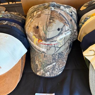 Collection of Baseball Hats - mostly local hunting themes