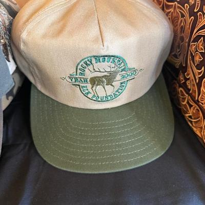 Collection of Baseball Hats - mostly local hunting themes
