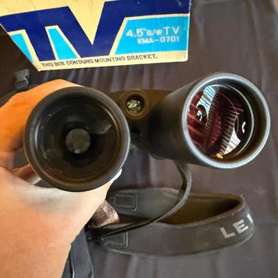 Pair of Leica Geovid 10x42 Rangefinder Binoculars w/case