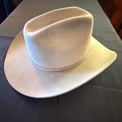 Resistol Rough Stock grey 6X beaver 7-3/8 Cowboy Hat