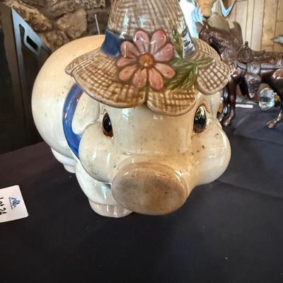 Ceramic Piggy Bank - No coins included
