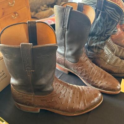 Sale Photo Thumbnail #114: Custom Made boots. Sizing between 12 to 13