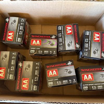 Sale Photo Thumbnail #126: 7 full boxes & 1 half box of shotgun shells