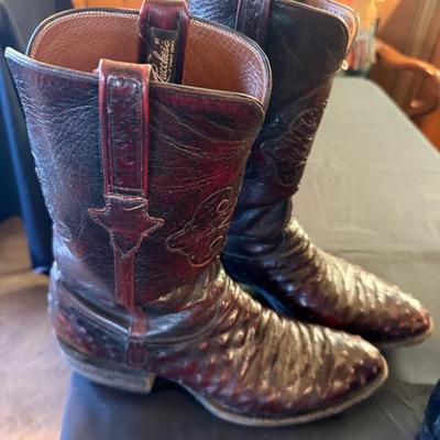 2 pairs of Men’s Cowboy Boots Lucchese & Tony Lama