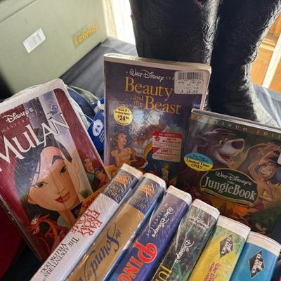 Huge box of about 30 Disney VHS tapes - some new wrapped