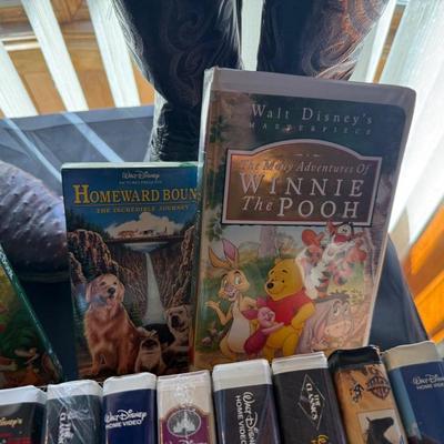 Huge box of about 30 Disney VHS tapes - some new wrapped