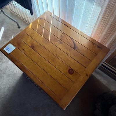 3 drawer custom made 28”w x 24”d x 25”t wood cabinet