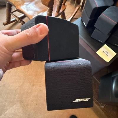 Bose Subwoofer & 5 Bose surround small speakers & B&W Subwoofer