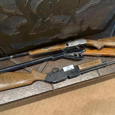 3 Vintage BB Guns/rifles untested