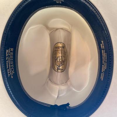 Resistol Gray Beaver Cowboy Hat 7-3/8” in Box