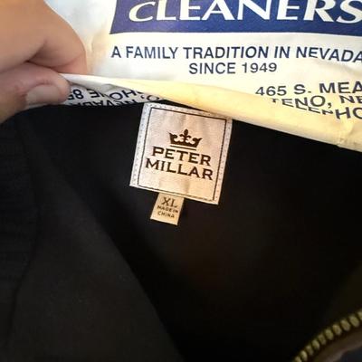 Black Peter Millar XL zip up sweater