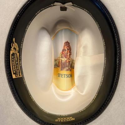 Stetson Beaver Gray Cowboy Hat 7-3/4” with Box