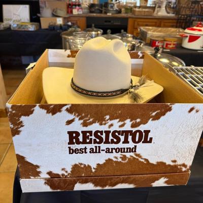 Resistol Men’s Beaver D Bar M Western 7-3/8” Cowboy Hat