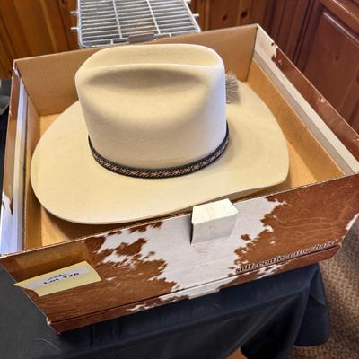 Resistol Men’s Beaver D Bar M Western 7-3/8” Cowboy Hat