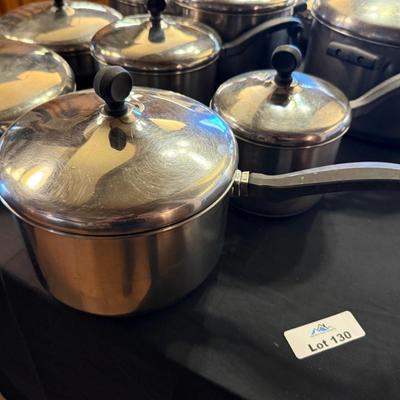 Faberware Huge set of 10 Pans & Electric Skillet all with Lids