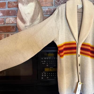 Vintage Pendleton Button Up Wool Sweater - XL