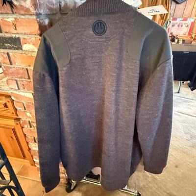 Beretta XL Zip Up grayish/charcoal colored jacket