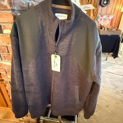 Beretta XL Zip Up grayish/charcoal colored jacket