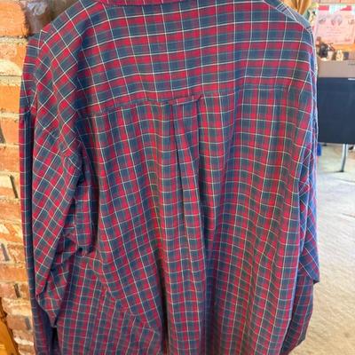 Pendleton XL button up Red/Green plaid Men’s long sleeve