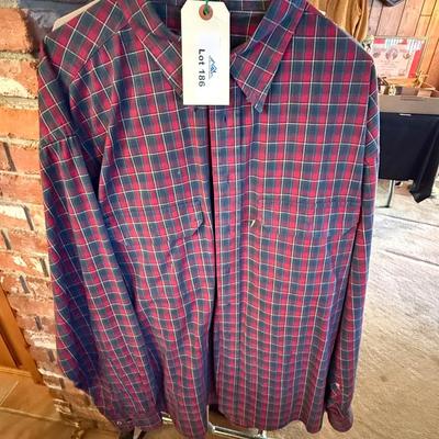 Pendleton XL button up Red/Green plaid Men’s long sleeve