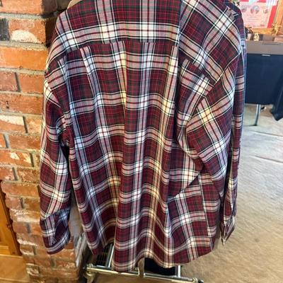 Pendleton XL Red/Blue/White Men’s long sleeve shirt