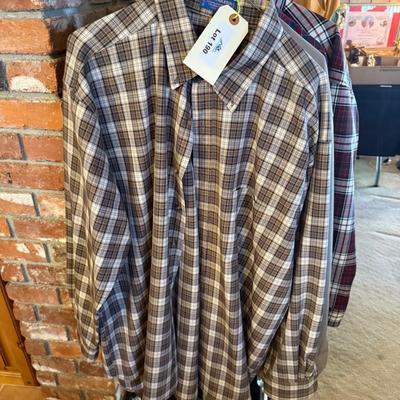 Pendleton XL Brown/White/Black Vtg. Men’s long sleeve