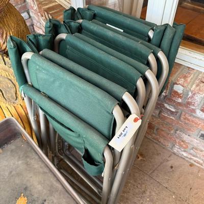 4 folding camp chairs