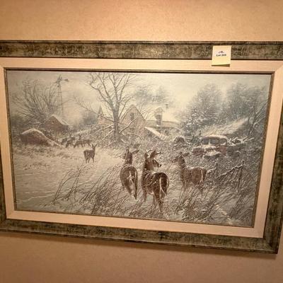 Large Framed Giclee canvas by Michael Sieve #7 of 25