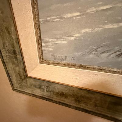 Large Framed Giclee canvas by Michael Sieve #7 of 25