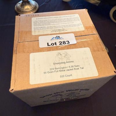 Box of Sheep Dog Ammo 223 Remington 556 Nato 500 rounds