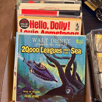 Box of Records/LP’s - misc. incl. Disney/show toons/etc
