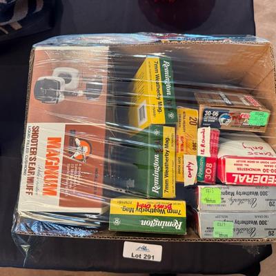 Box of misc. Ammo 7mm/308 Winchester/30-06/300 Mag - 2 are Brass Only & 1 is just a vintage box