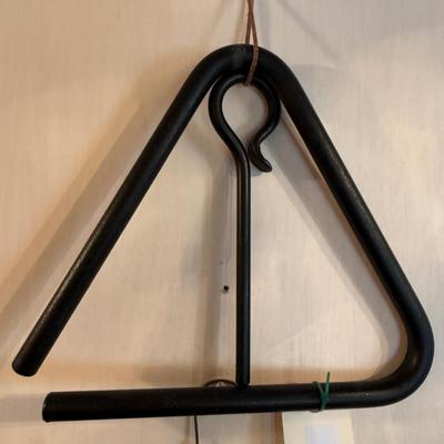 Cast Iron Triangle Dinner Bell - 2 Pieces